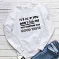Letter long sleeved hoodie