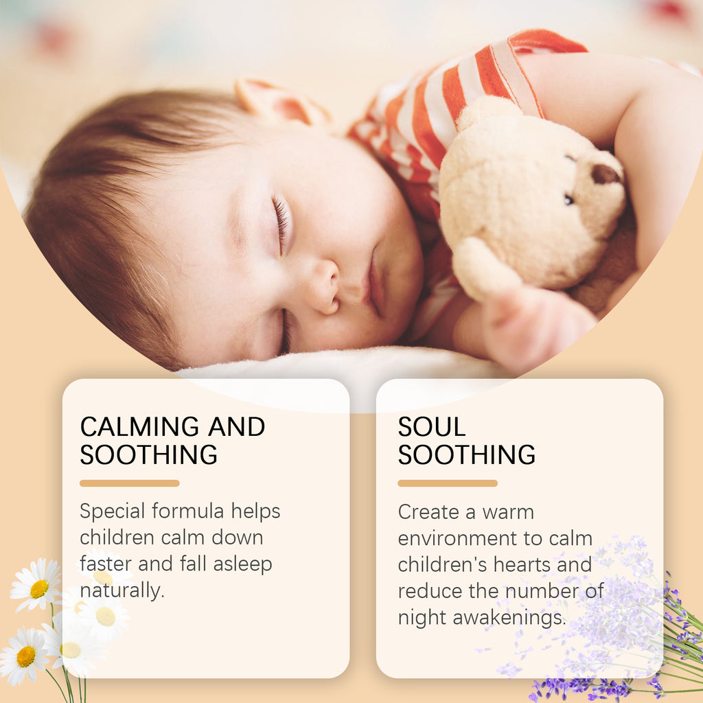 Woodsleep Children's Bedtime Lotion Deeply Hydrating And Moisturizing Lavender Refreshing And Gentle Body Lotion
