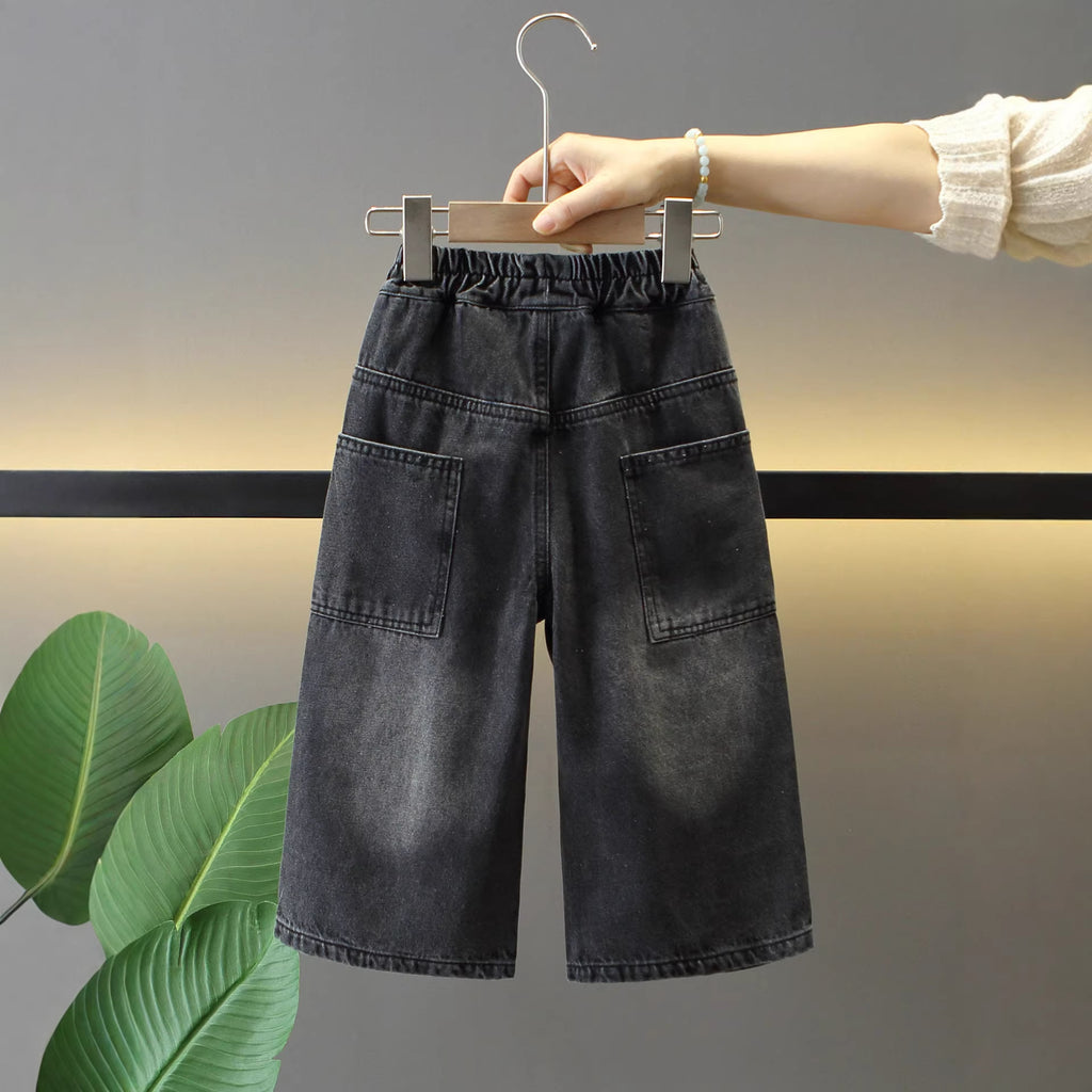 Casual  Ripped Denim Pants for Boys