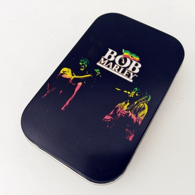 1pcs Fashion Tin Storage Box Tobacco Box humidor rolling paper box Cigarette Case Box Holder